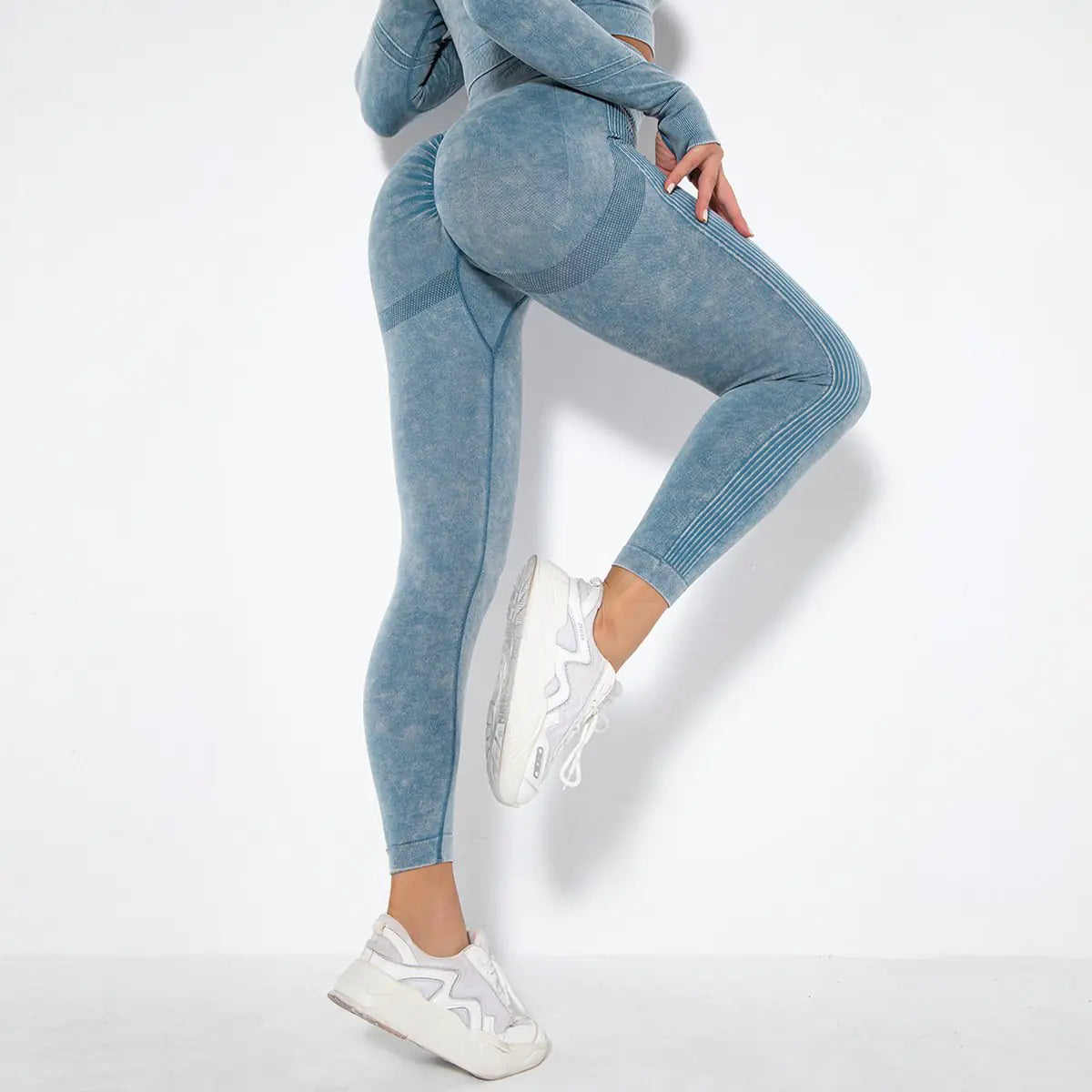 Fashion Peach Hip Wicking Yoga Pants
