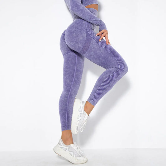 Fashion Peach Hip Wicking Yoga Pants
