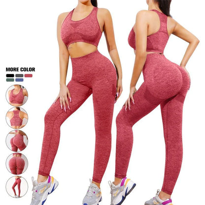 Women's Moisture-Wicking Seamless Yoga Fitness Pants