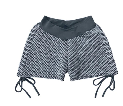 High-Waisted Peach Butt Shorts for Yoga and Running